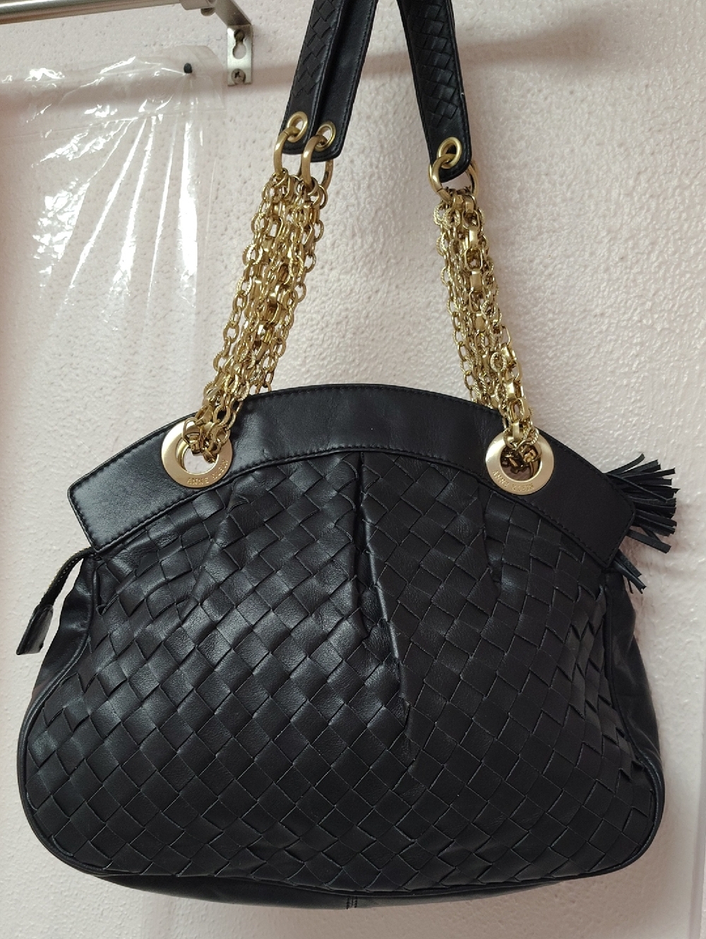 Anne Klein Woven Purse